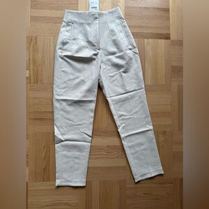 Zara Women’s White/Beige Work Pants